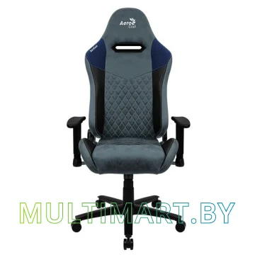 Кресло компьютерное AeroCool Duke Steel Blue (черный/синий) картинка 7